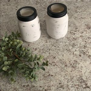 Adorable farmhouse tea light holders